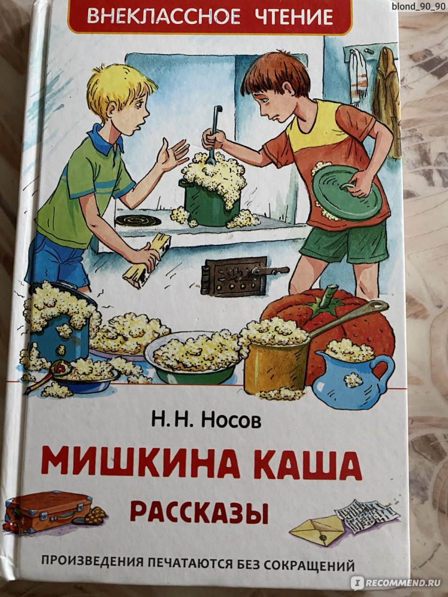 Мишкина каша. Повести и рассказы. Николай Носов, Игорь Носов - «Лучшие  рассказы для детей, с юмором, вниманием и поучительной ноткой» | отзывы