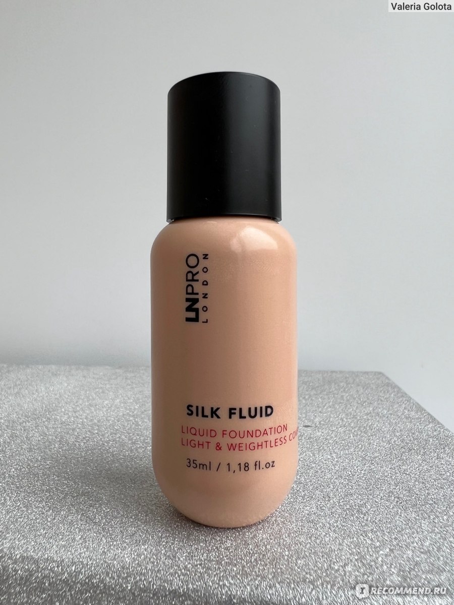 Тональная основа LN Professional Silk Fluid - «Подойдёт для нормальной ...
