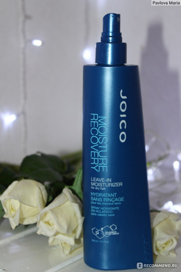 Joico moisture recovery кондиционер несмываемый для сухих волос