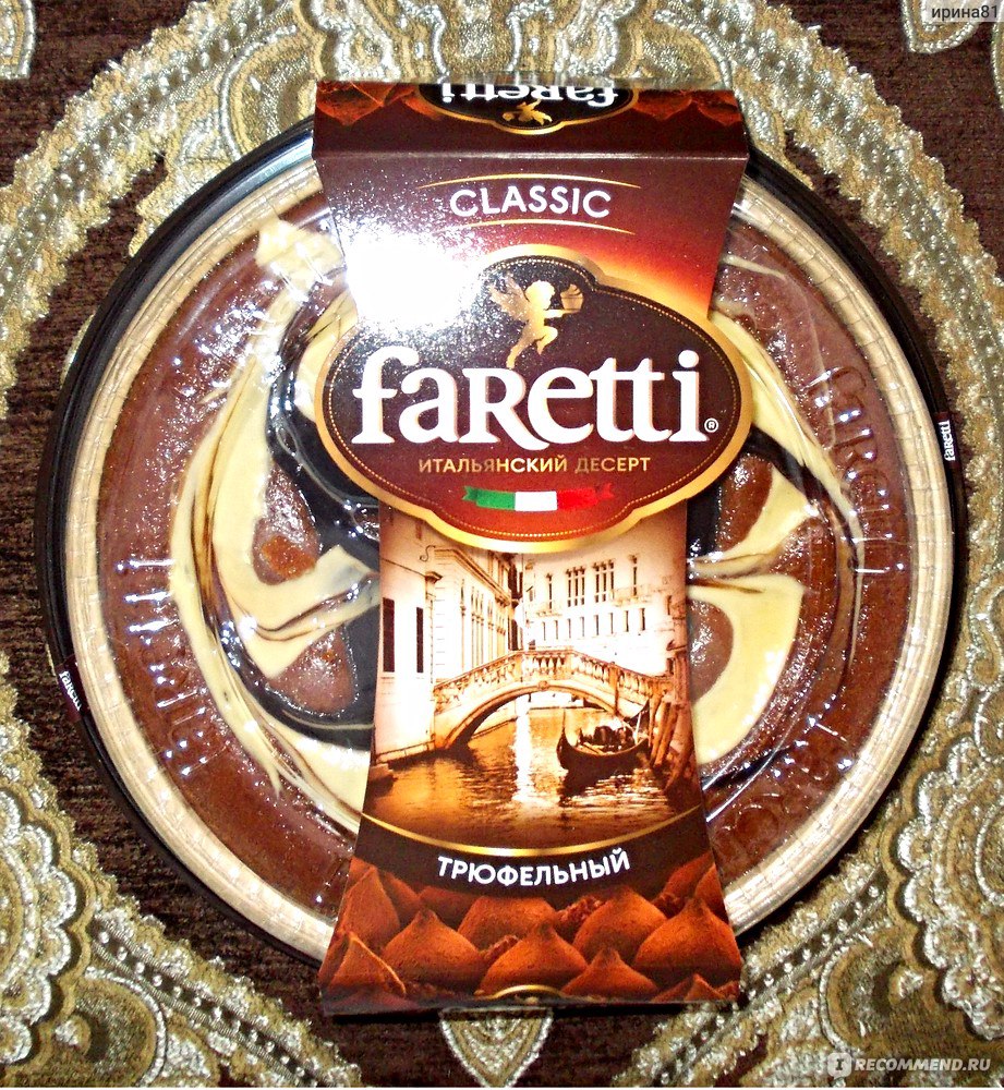 Faretti итальянский десерт производитель