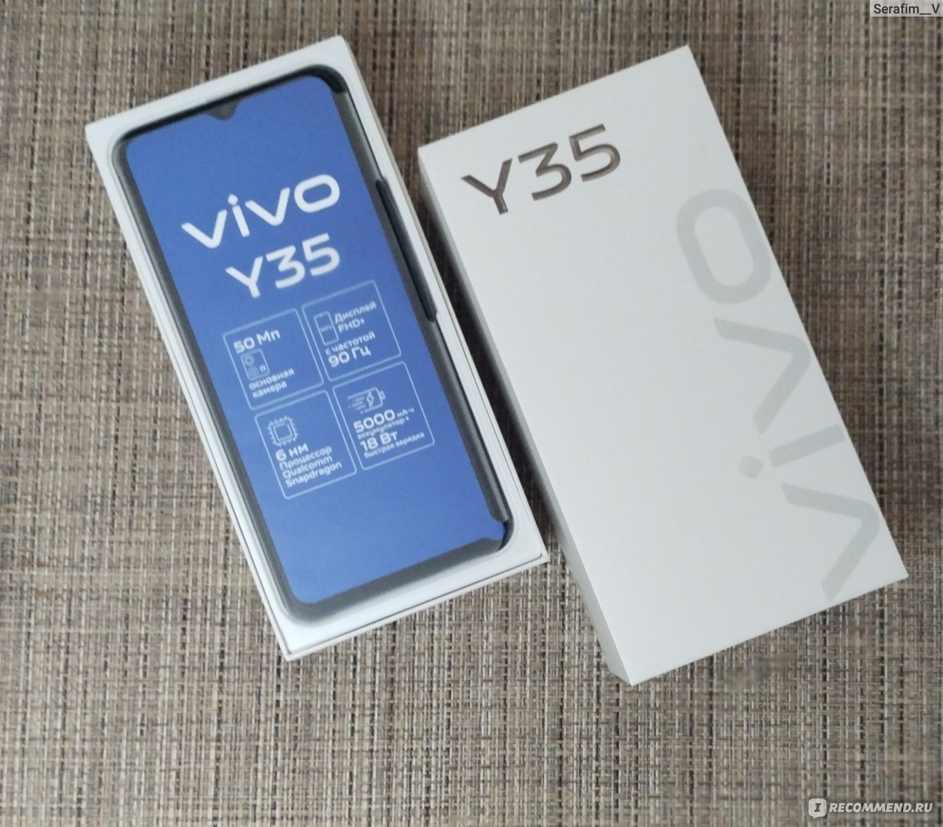 Мобильный телефон Vivo Y35 - «Vivo Y35 неплохой вариант за приемлемую цену  » | отзывы