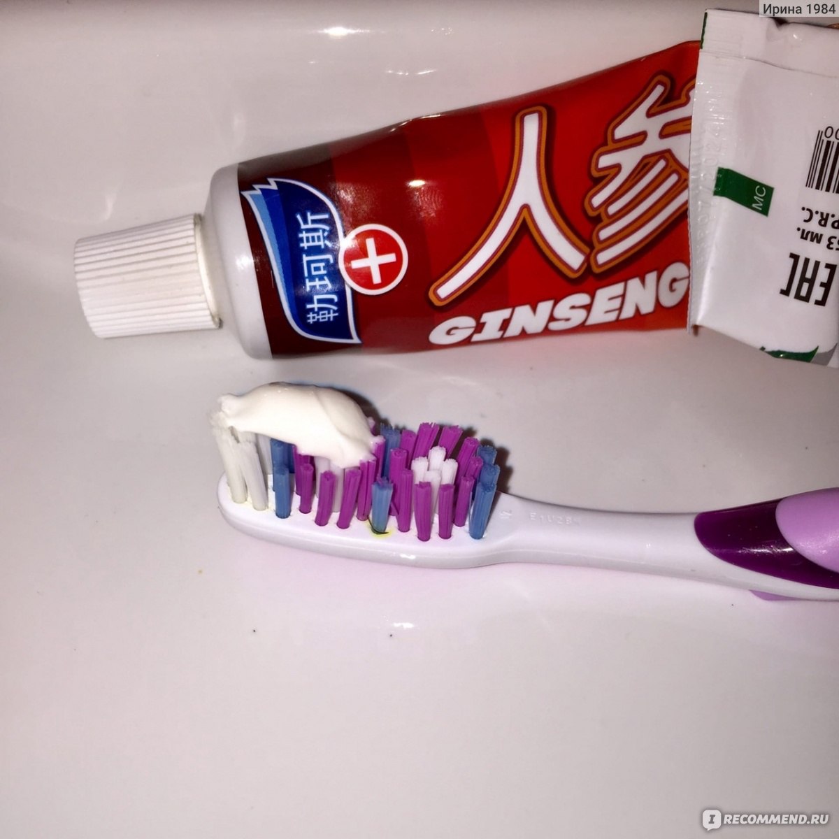 Зубная паста Luxlite Dental Женьшень фото