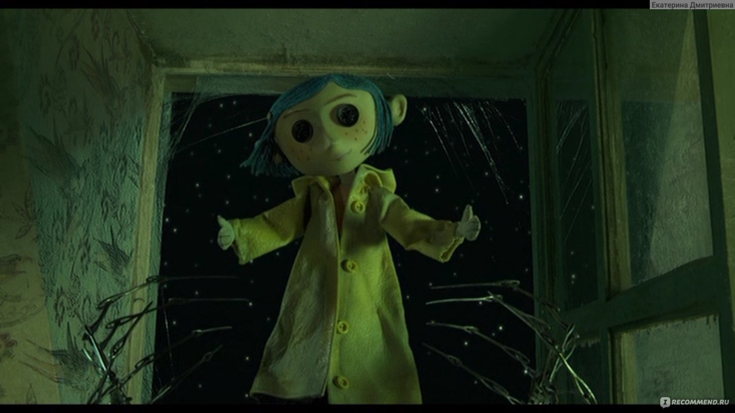 Кукла Коралина в стране кошмаров Coraline (25 см)