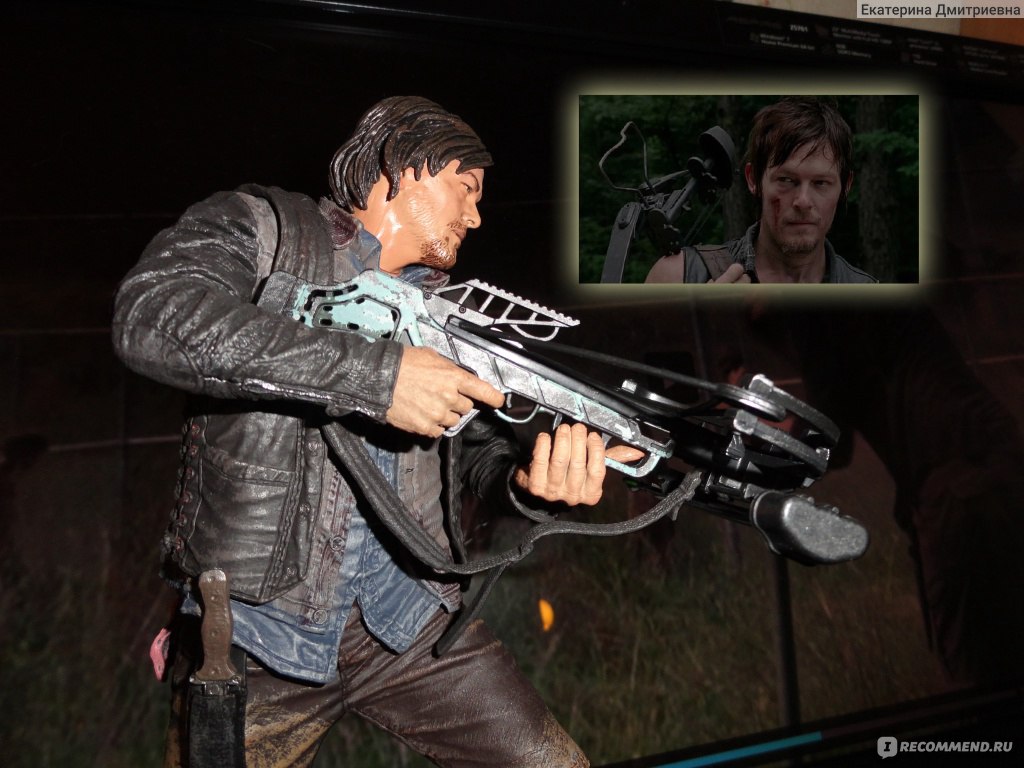 Фигурка Дэрил Диксон / McFarlane The Walking Dead Daryl Dixon 10” Deluxe  Action Figure - «Я обожаю этого парня! :)» | отзывы