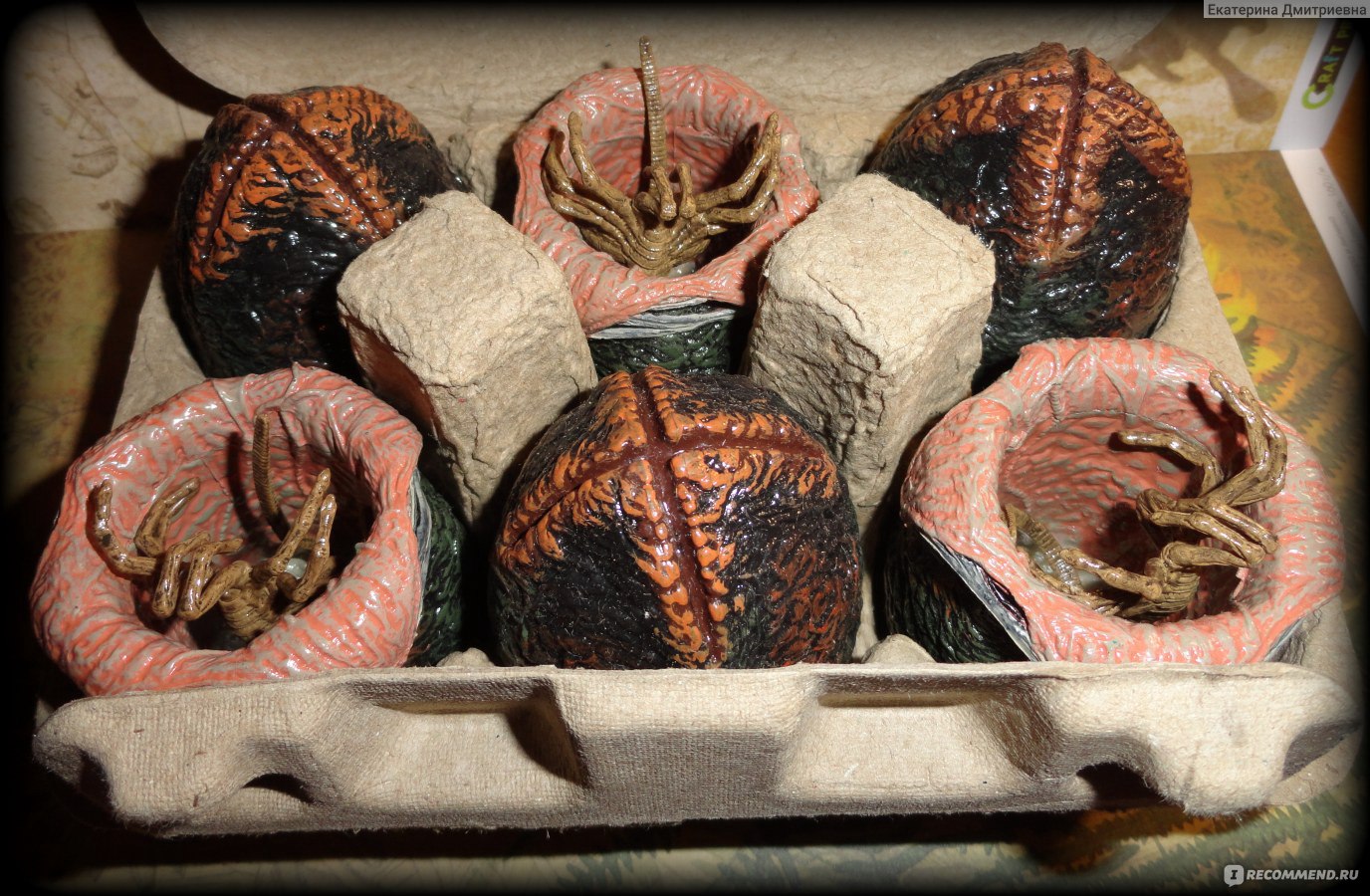 Набор Яйца Чужих / NECA Alien - Xenomorph Egg Set in Collectible Carton -  «Выращивание комнатных Чужих в домашних условиях :)» | отзывы