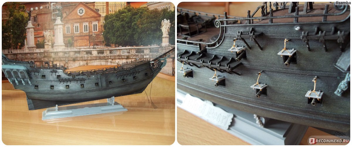 № 116 Сборка модели корабля черная жемчужина Мини обзор благодарственность