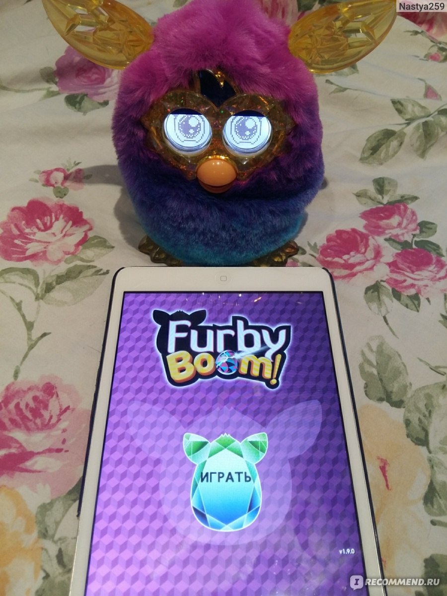 Hasbro Furby Boom Crystal Series (Pink/Purple) - «Тамагочи на новый лад.  Классная игрушка. Кушает, какает, танцует, спит!» | отзывы