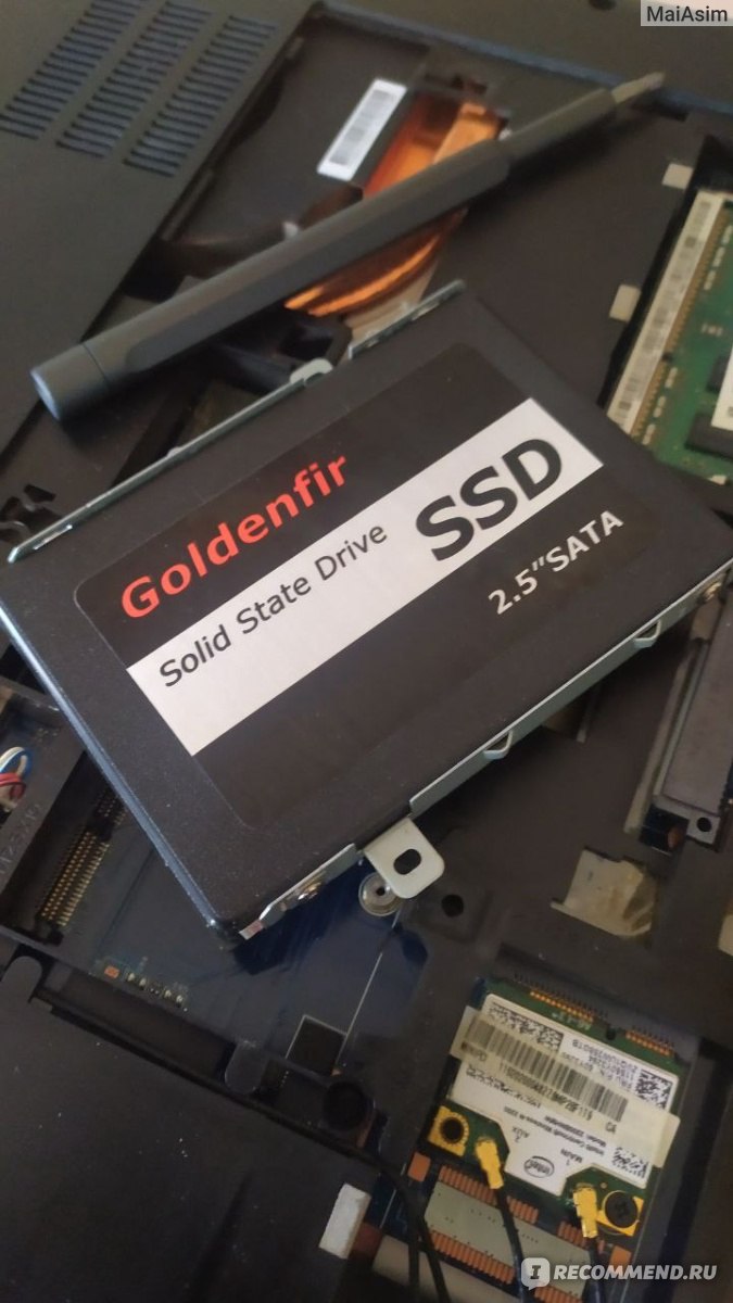 Твёрдотельный накопитель Goldenfir T650-120Gb - «SSD накопитель Goldenfir -  кто-то ругает, кто-то хвалит. Расскажу как ускорить старый ПК недорого и  поделюсь своим мнением о дешевых накопителях SSD» | отзывы