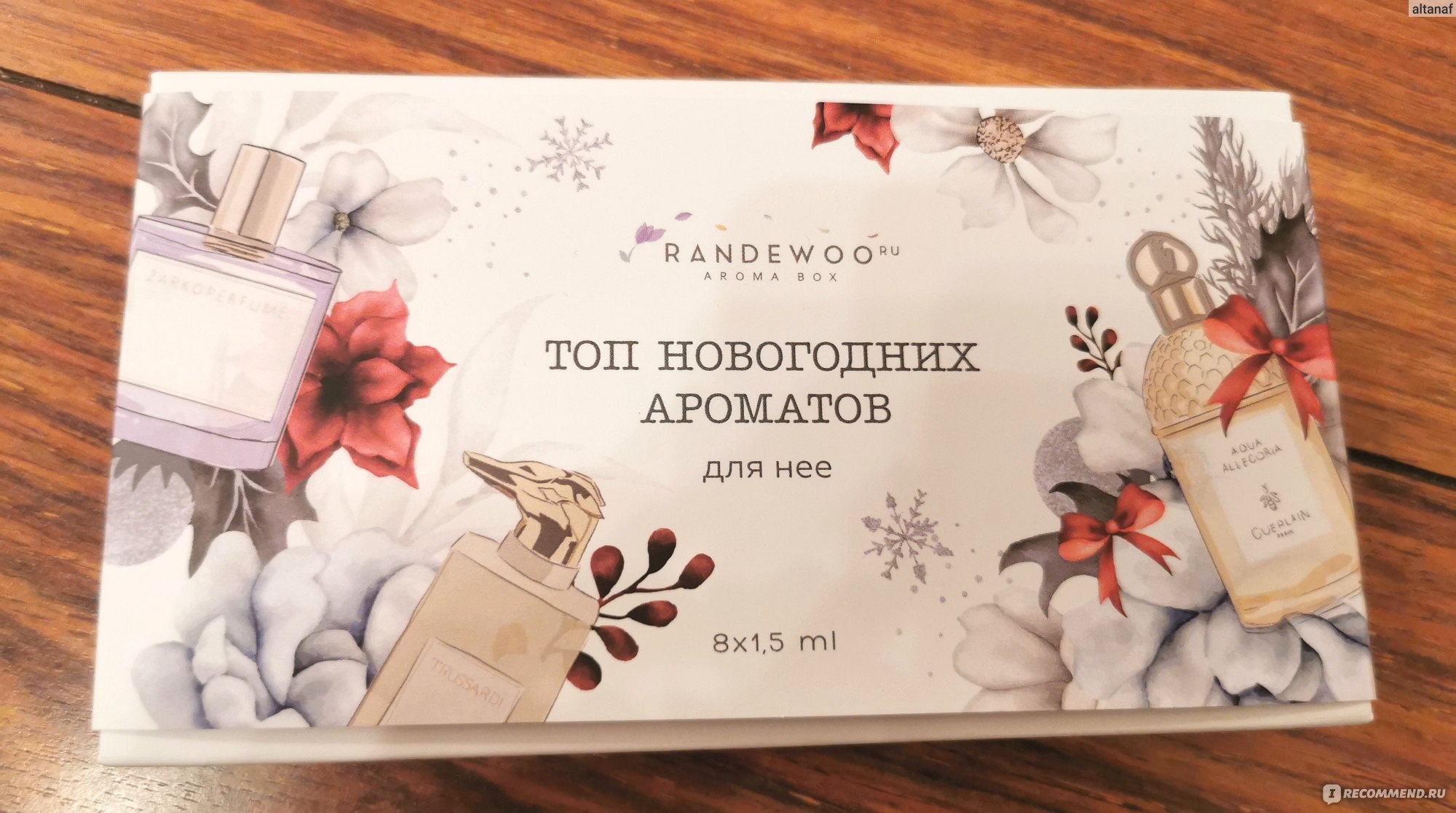 Интернет-магазин нишевой и селективной парфюмерии randewoo.ru - «Набор  Randewoo AROMA BOX Набор № 57 Топ новогодних ароматов для нее.» | отзывы