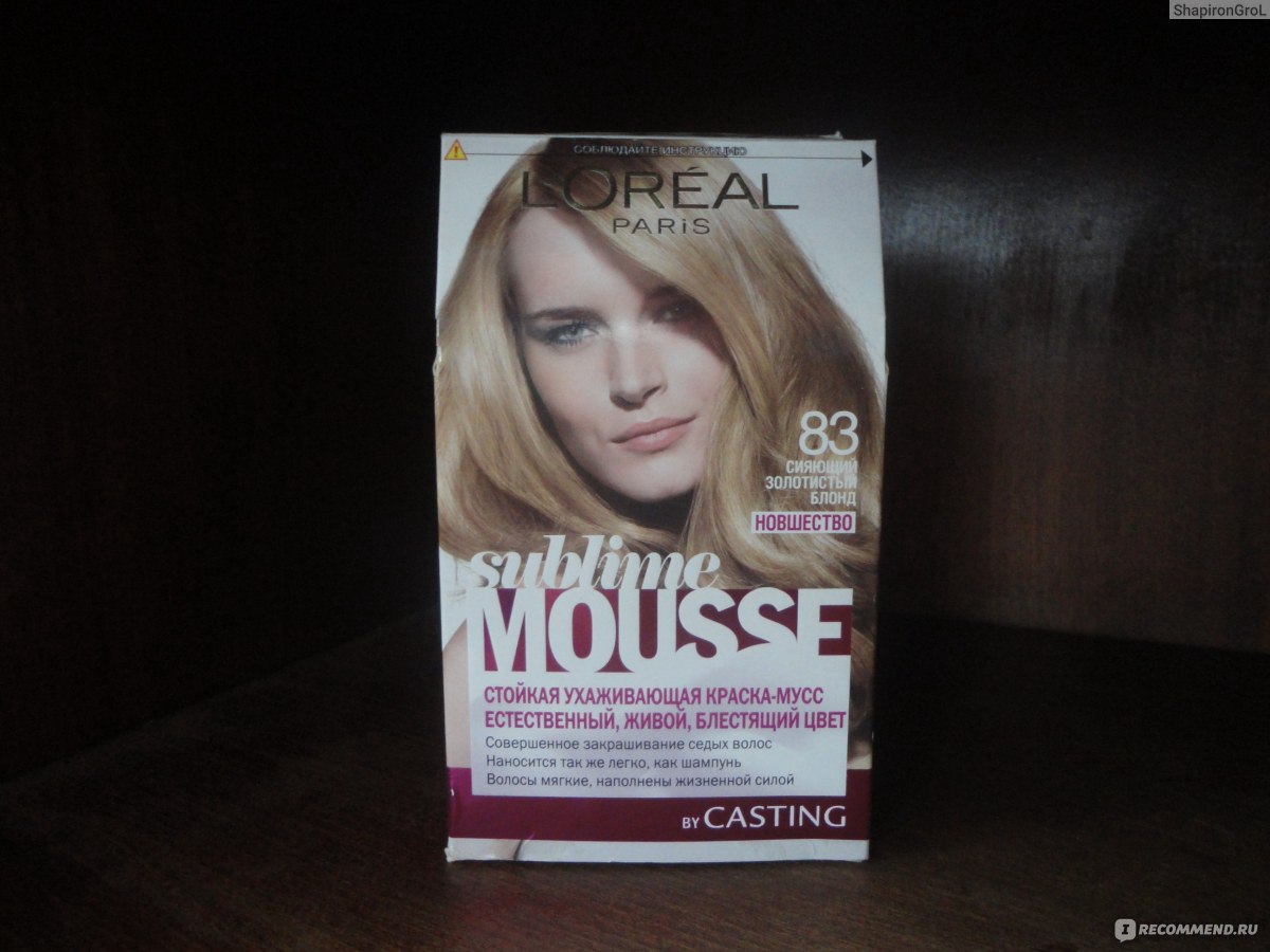 L oreal краска для волос sublime mousse 1000 очень светлый блонд