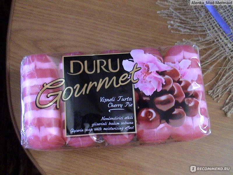 Мыло duru gourmet вишневый пирог