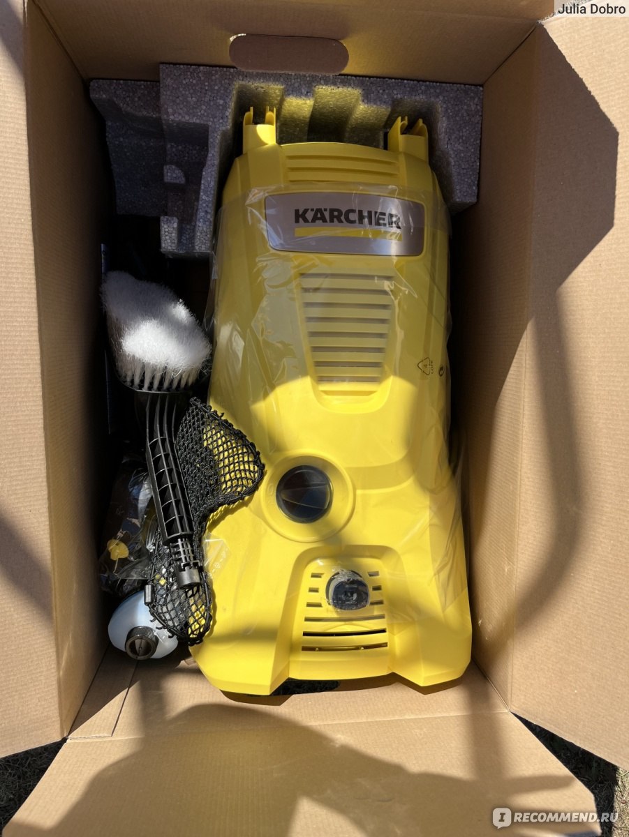 Мойка высокого давления Karcher K 4 promo - «Ожидала большего! » | отзывы