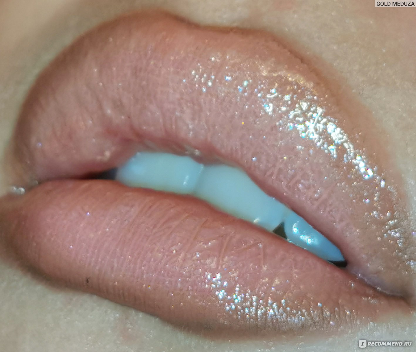 Набор блесков для губ Buxom Crown Jewels Lip Gloss Set Full-On Lip Plumping Gloss с эффектом объема ➡️ оттенок White Russian Sparkle + коричневый карандаш для губ