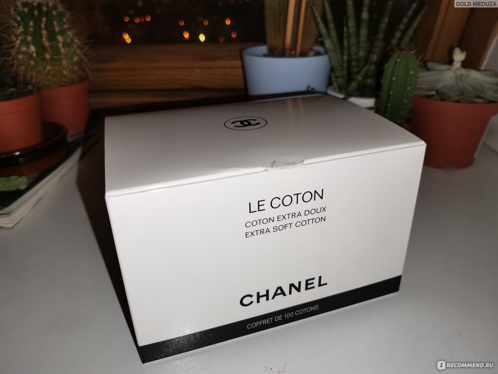 Ватные подушечки Chanel LE COTON Extra Soft Cotton (100 pads) - «?Ватные  ЭкстраМягкие подушечки за 20$ ?от Chanel »