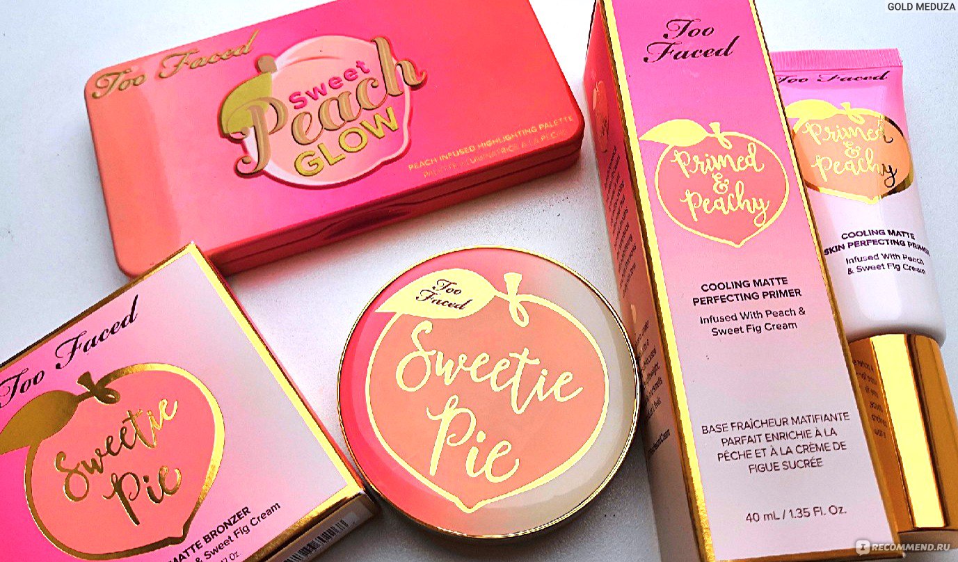 Праймер Too Faced PRIMED & PEACHY.