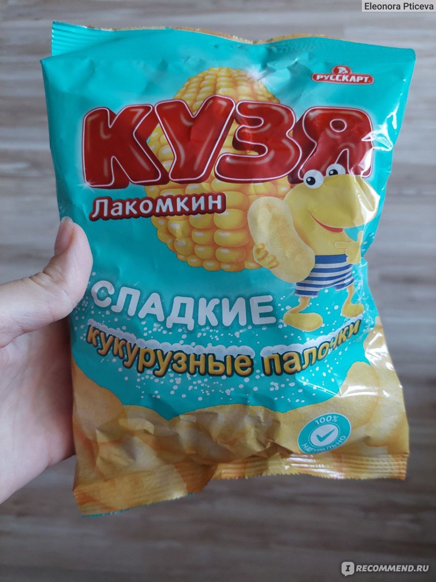 Кукурузные палочки крепыши магнит