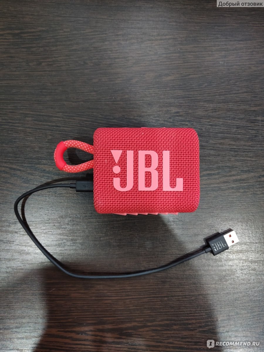 Портативная беспроводная акустическая система JBL GO 3 - «Удобная колонка,  которую можно буквально положить в карман и взять с собой куда угодно.» |  отзывы