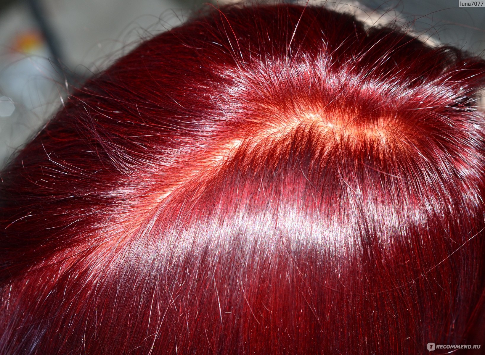 Краска для волос пылающий рубин