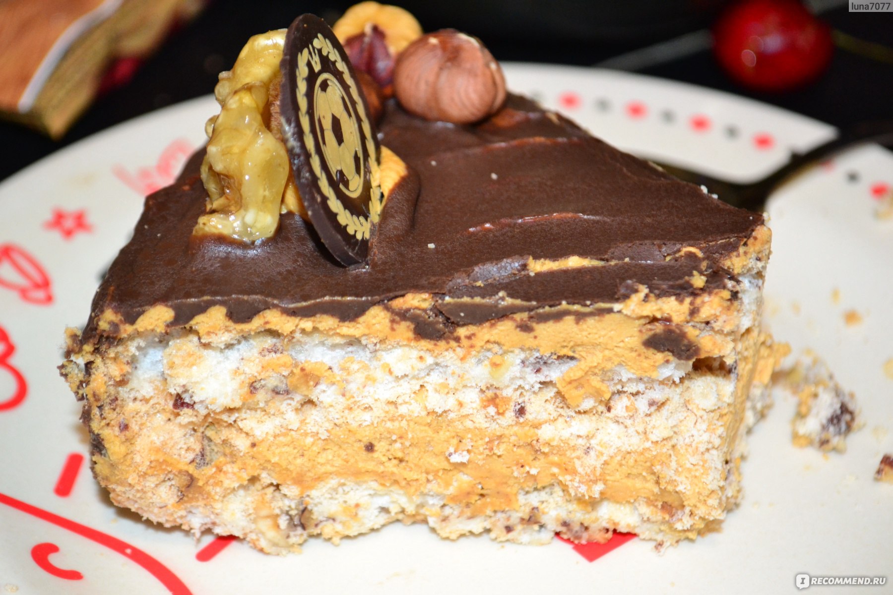 Торт у Палыча шоколадно Ореховый