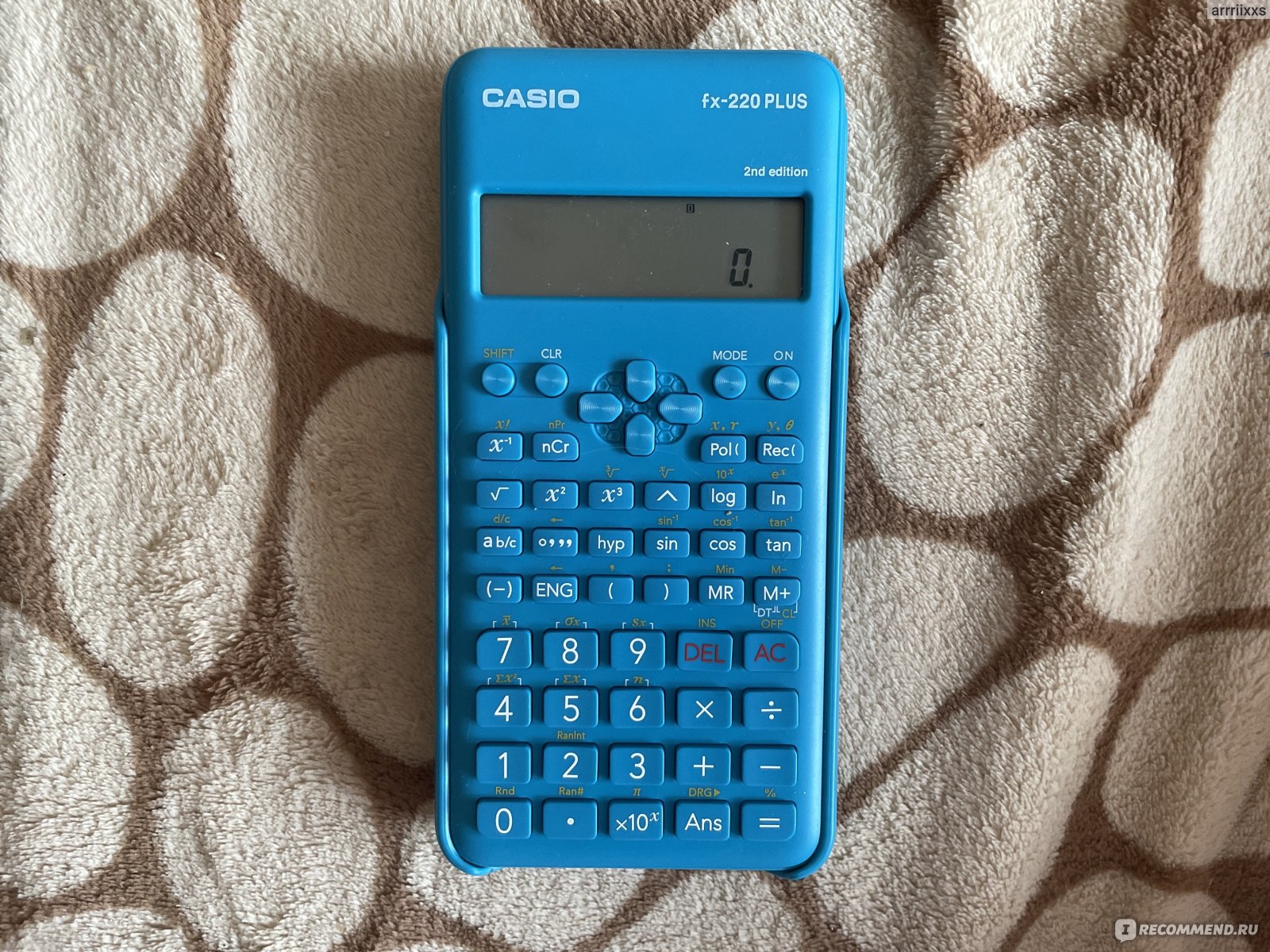 Калькуляторы Casio fx-82SX PLUS - «удобно и качественно!» | отзывы