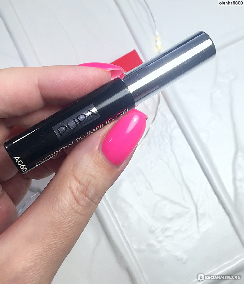 Гель для бровей Pupa Eyebrow Plumping Gel фиксирующий - «Pupa Eyebrow ...
