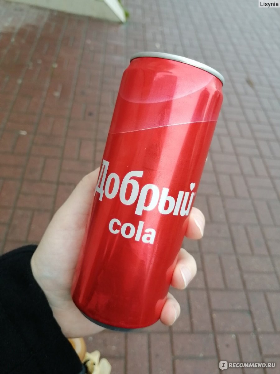 Напиток газированный Добрый Cola фото