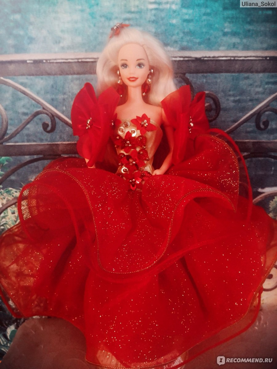 Barbie Happy Holidays 1993 - «Новогодний аленький цветочек» | отзывы