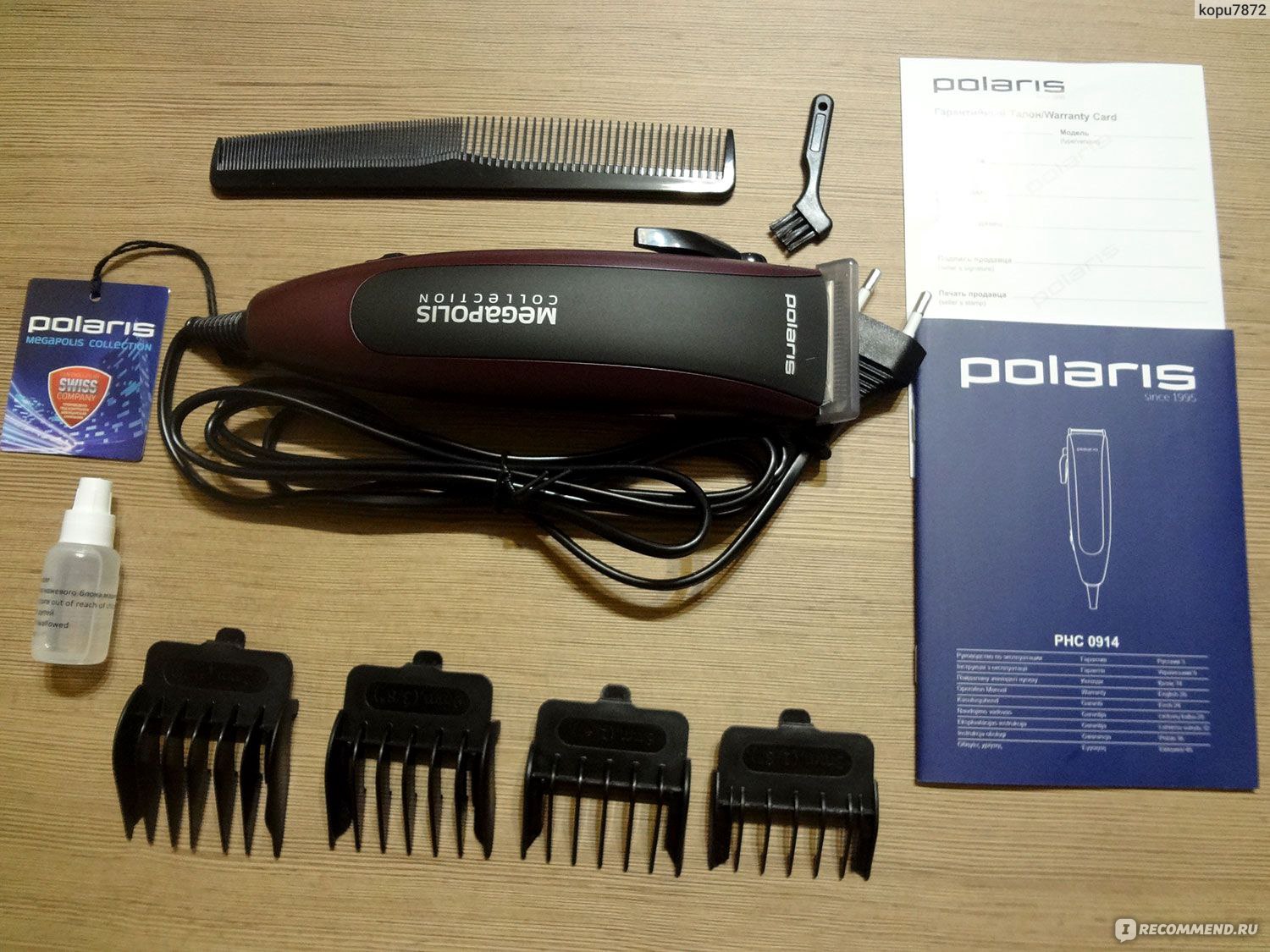 Машинка для стрижки волос Polaris PHC 0954 - «Отличная машинка для ...