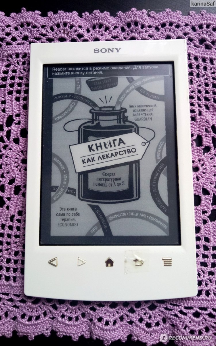Электронные книги Sony Reader PRS-T2 - «Прочитаны десятки книг ...