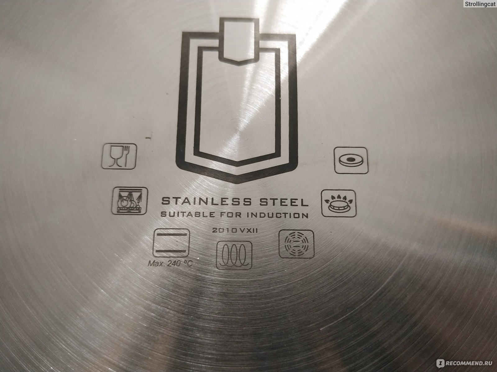 Сковорода Metro Professional Gastrorag steel  фото