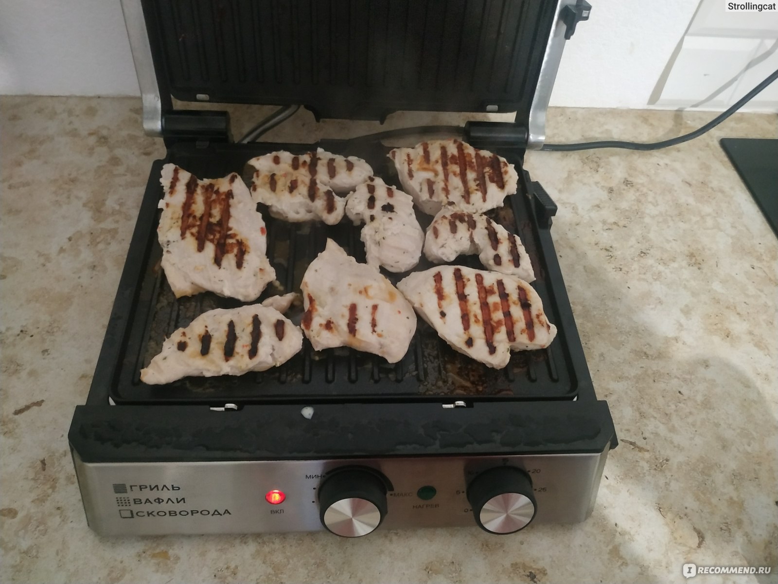 Электрогриль GFGril GF-180 Waffle&Grill&Griddle - «Гриль стоит ли брать?  (Спойлер: ДА!:)) Особенно, если это гриль-вафельница;) вид панелей через  год» | отзывы