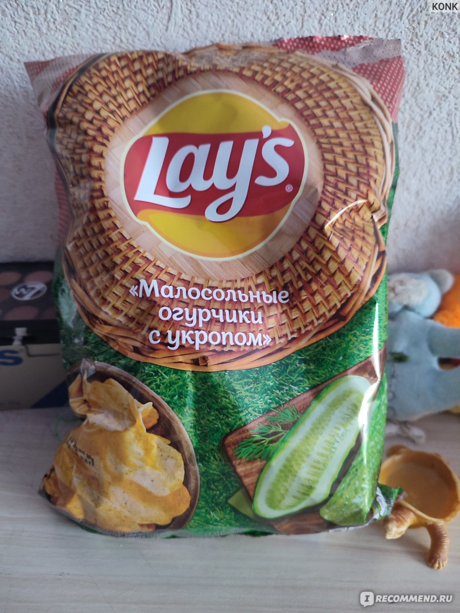 Чипсы картофельные Lays 