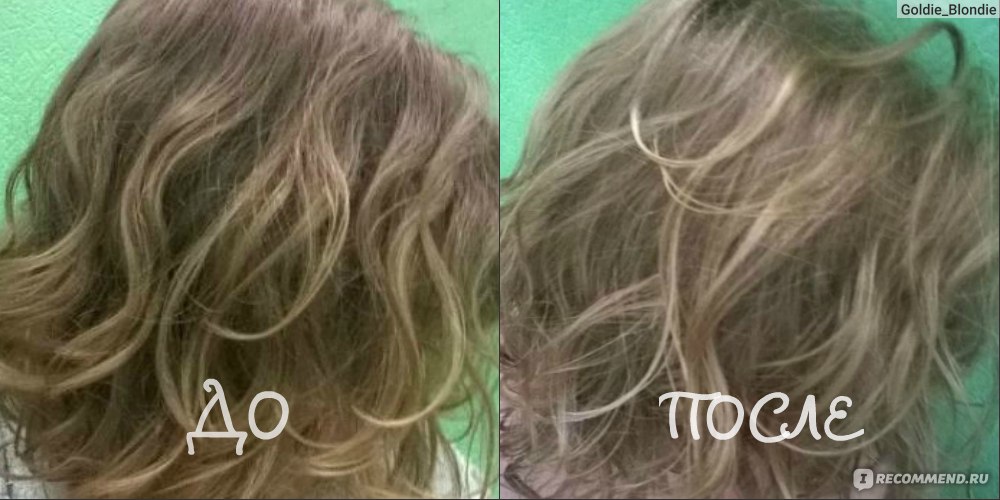 Осветление волос перекисью водорода фото до и после фото