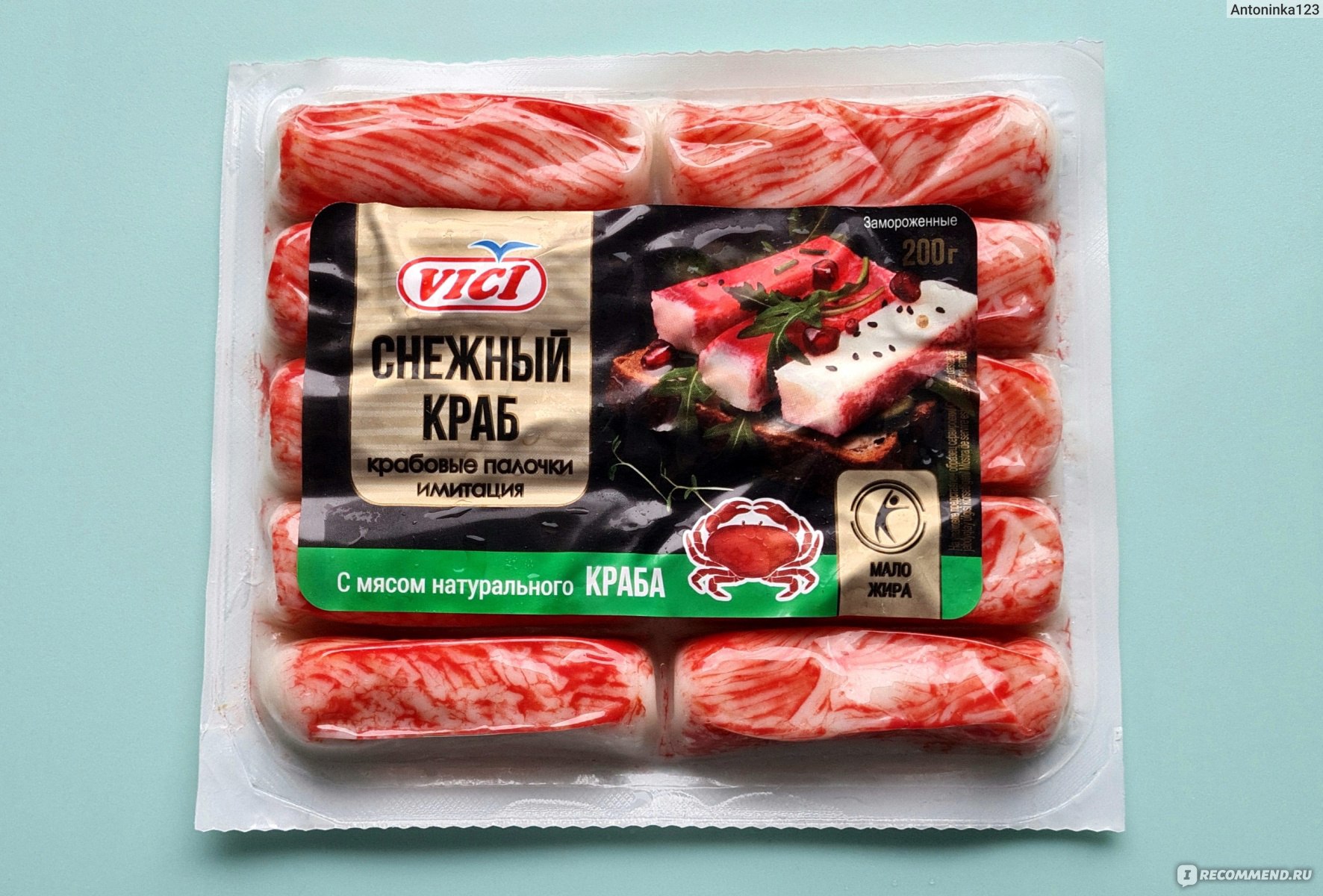 Палочки снежный краб