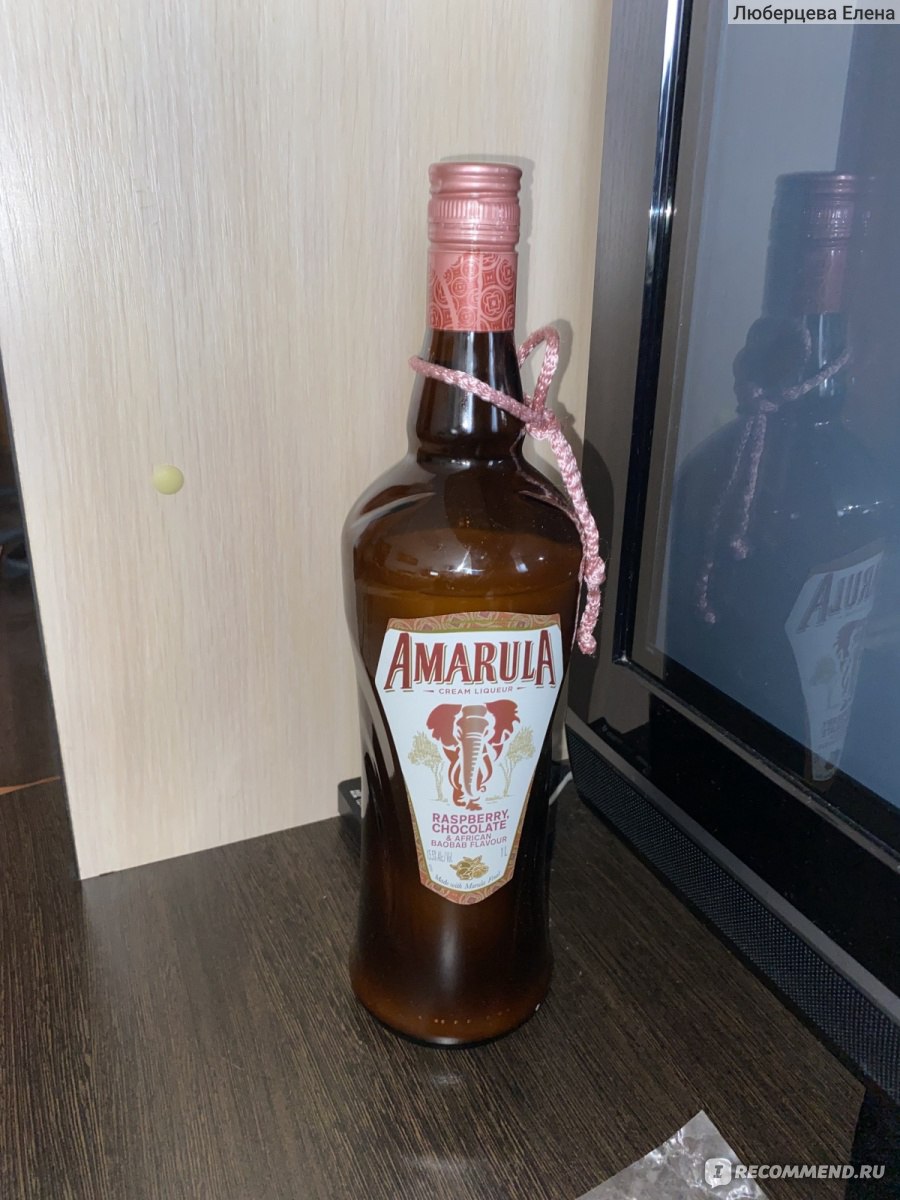 Ликер Amarula raspberry, chocolate & African baobab flavour - «Очень  вкусный » | отзывы