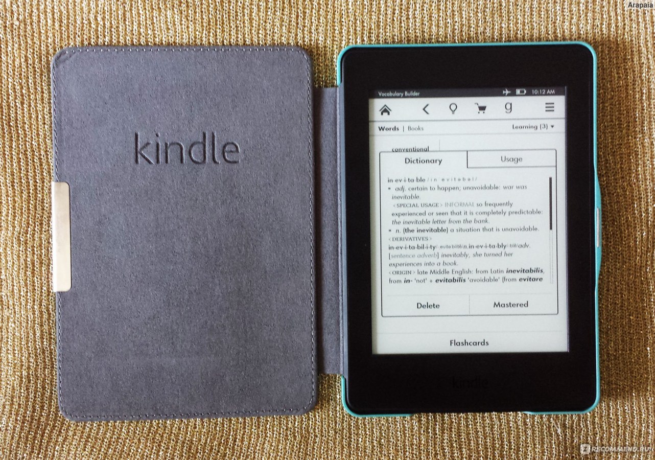 Электронная книга Amazon Kindle Paperwhite 2015 - «Читать с удовольствием  по 2-3 книги в неделю? Легко! (+ полезный лайфхак)» | отзывы