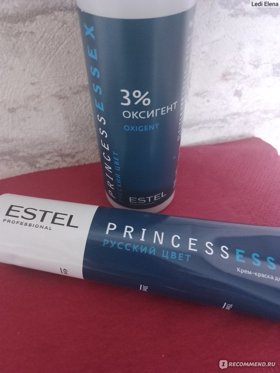 русская волосатая Крем-краска для волос Estel Princess Essex Русский цвет - «Окрашиваю волосы  краской Эстель Русский цвет . Большая палитра оттенков и какое же качество  краски?» | отзывы