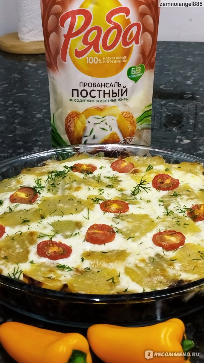 Майонезный соус Ряба Постный Провансаль - «Постный и вкусный соус» | отзывы