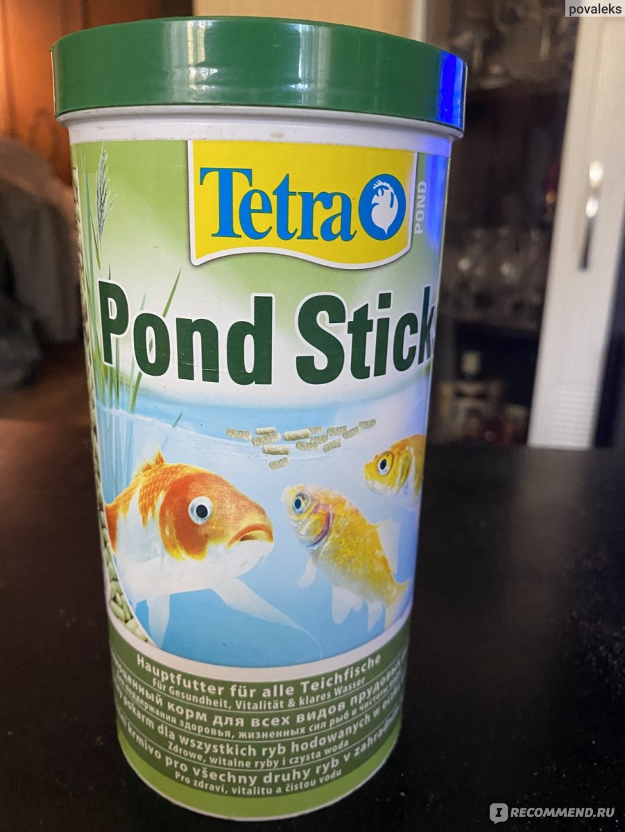 Корм для рыбок Tetra Сухой корм для рыб Tetra Pond Sticks - «Рыбки этот  корм обожают» | отзывы