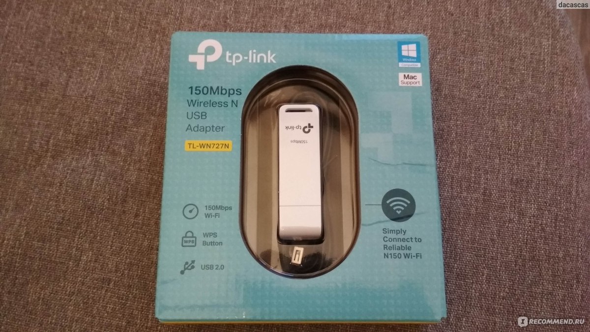 Wi-Fi адаптер TP-LINK Беспроводной TL-WN722N - «Хороший сигнал Wi-Fi с  модемом TP-LINK» | отзывы