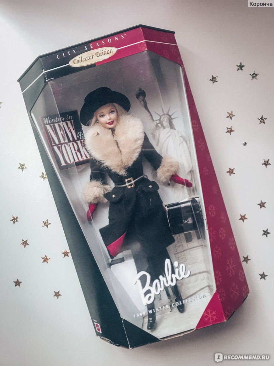 Mattel коллекционная кукла Barbie City Seasons Winter in New York -  «Стильная зимняя красотка прямиком из Нью Йорка» | отзывы