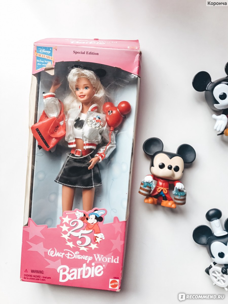 Barbie 25th anniversary walt disney world - «Стильная Барби, которая  посетила Disney World или лучшая игровушка для любителей Disney» | отзывы