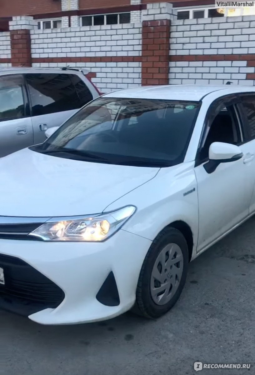 Сайт avtoimportrus - компания по покупке авто за рубежом - «Гибридный  Toyota Corolla Fielder из Японии от Автоимпорта» | отзывы