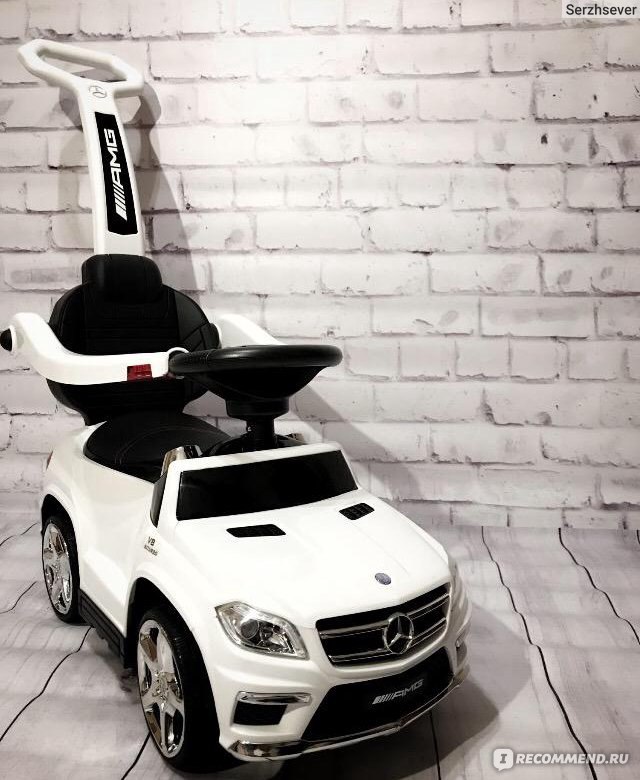 Детская машина. Mercedes-Benz GL 63 AMG(X166) - «Толокар Машинка с ...