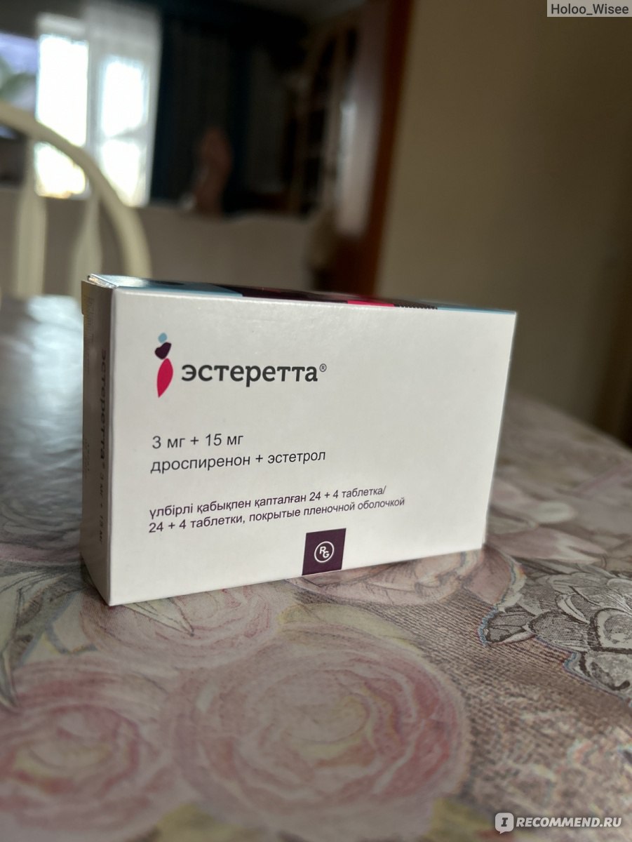 Контрацептивы GEDEON RICHTER Эстеретта - «Новые таблетки КОК» | отзывы