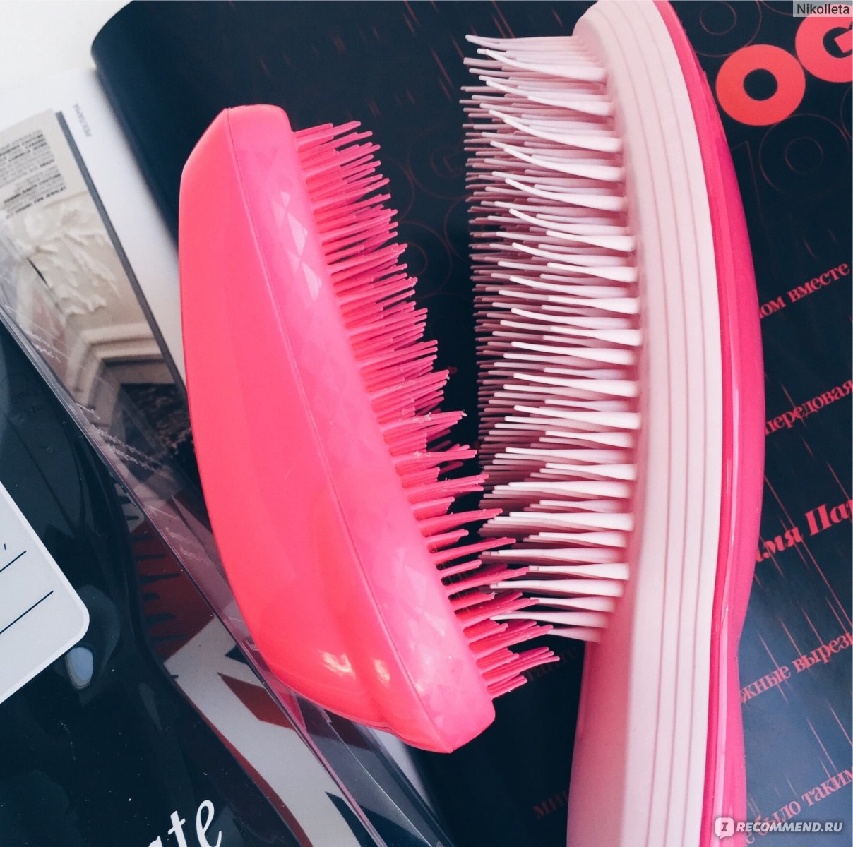 Расческа TANGLE TEEZER The ultimate - «TANGLE-зависимость! Дайте две!  Сколько расчесок у меня было, но эта просто ИДЕАЛЬНА! Она полностью  заменила обычную TANGLE. Где купить ОРИГИНАЛ? У меня обе The ultimate, какой