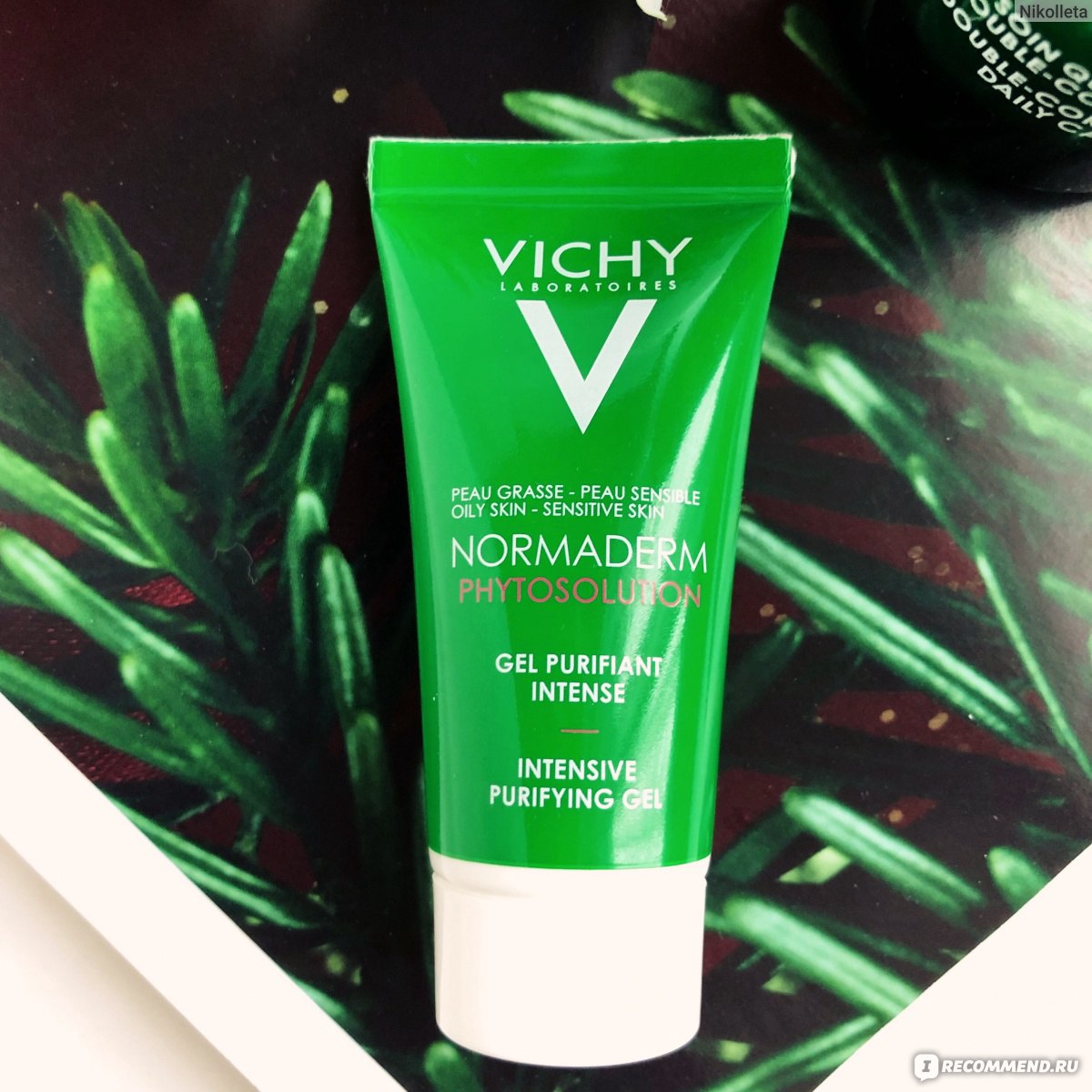 Normaderm phytosolution intensive purifying gel. Виши умывалка Normaderm. Normaderm Vichy 3 мл. Виши Нормадерм интенсив Purifying. Vichy Normaderm phytosolution Gel.