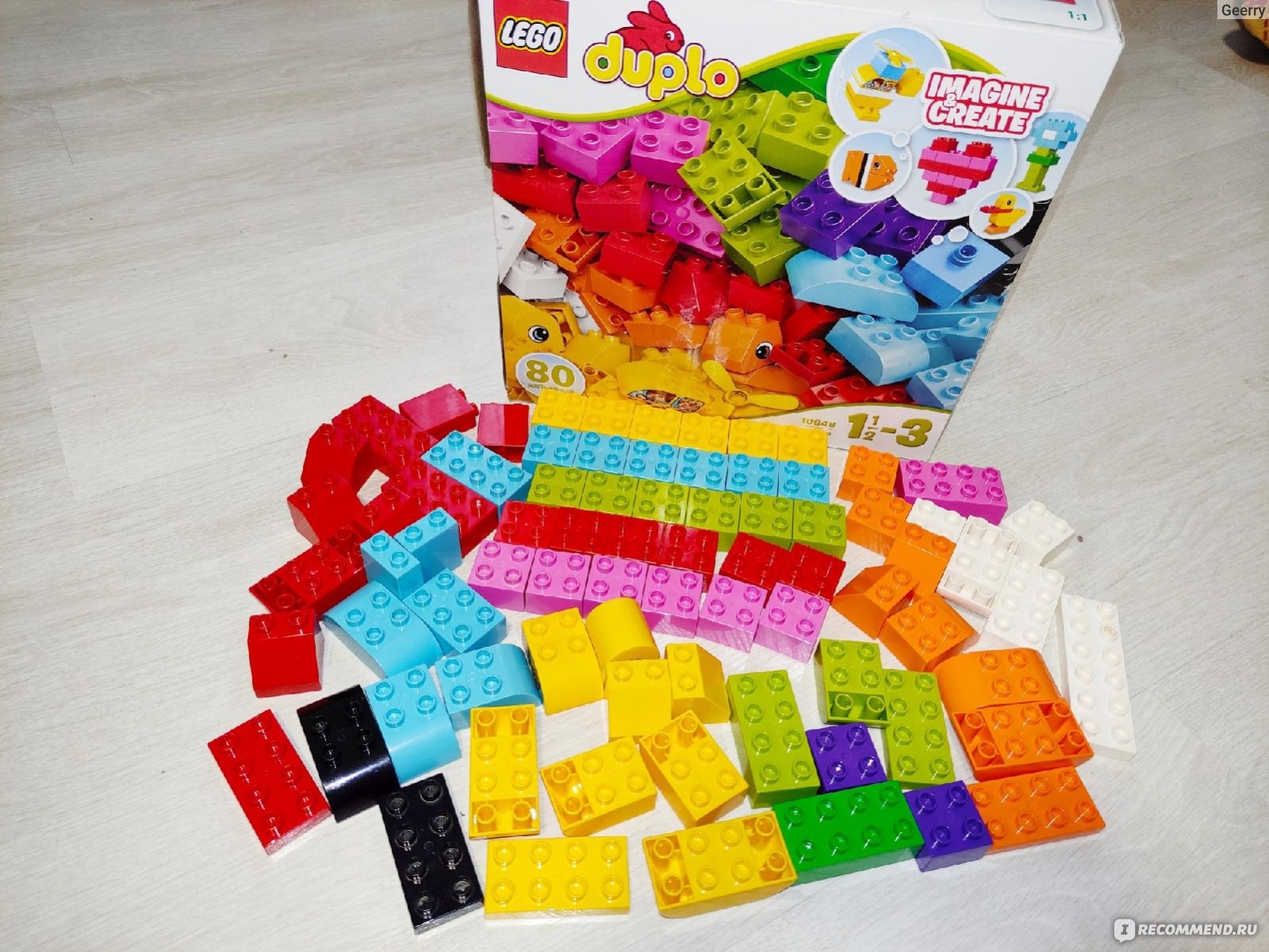 Lego Duplo "Мои первые кубики" (10848) - «Lego много не бывает! » | отзывы