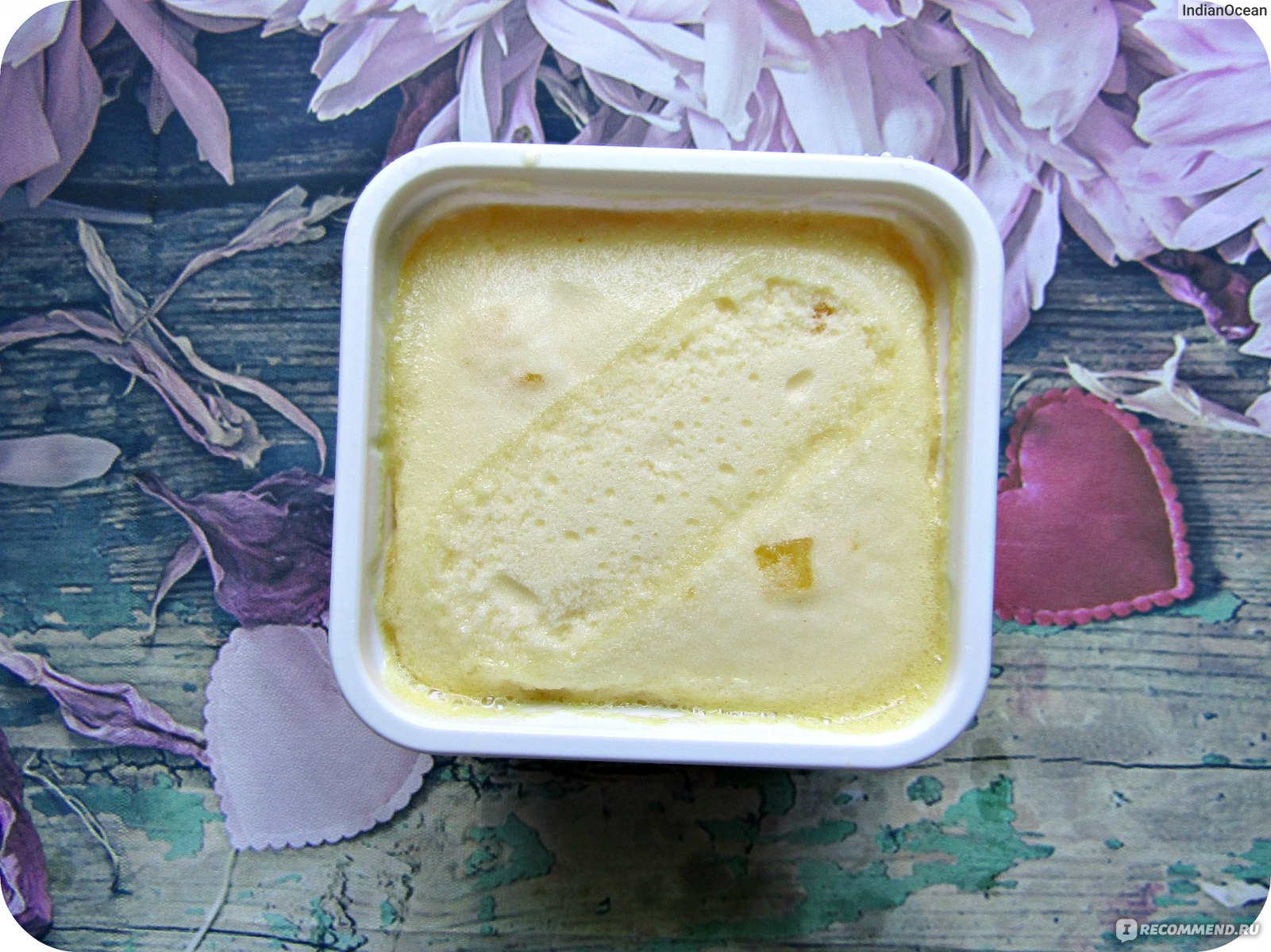 Мороженое MÖVENPICK Фруктовый лёд из маракуйи с кусочками манго фото