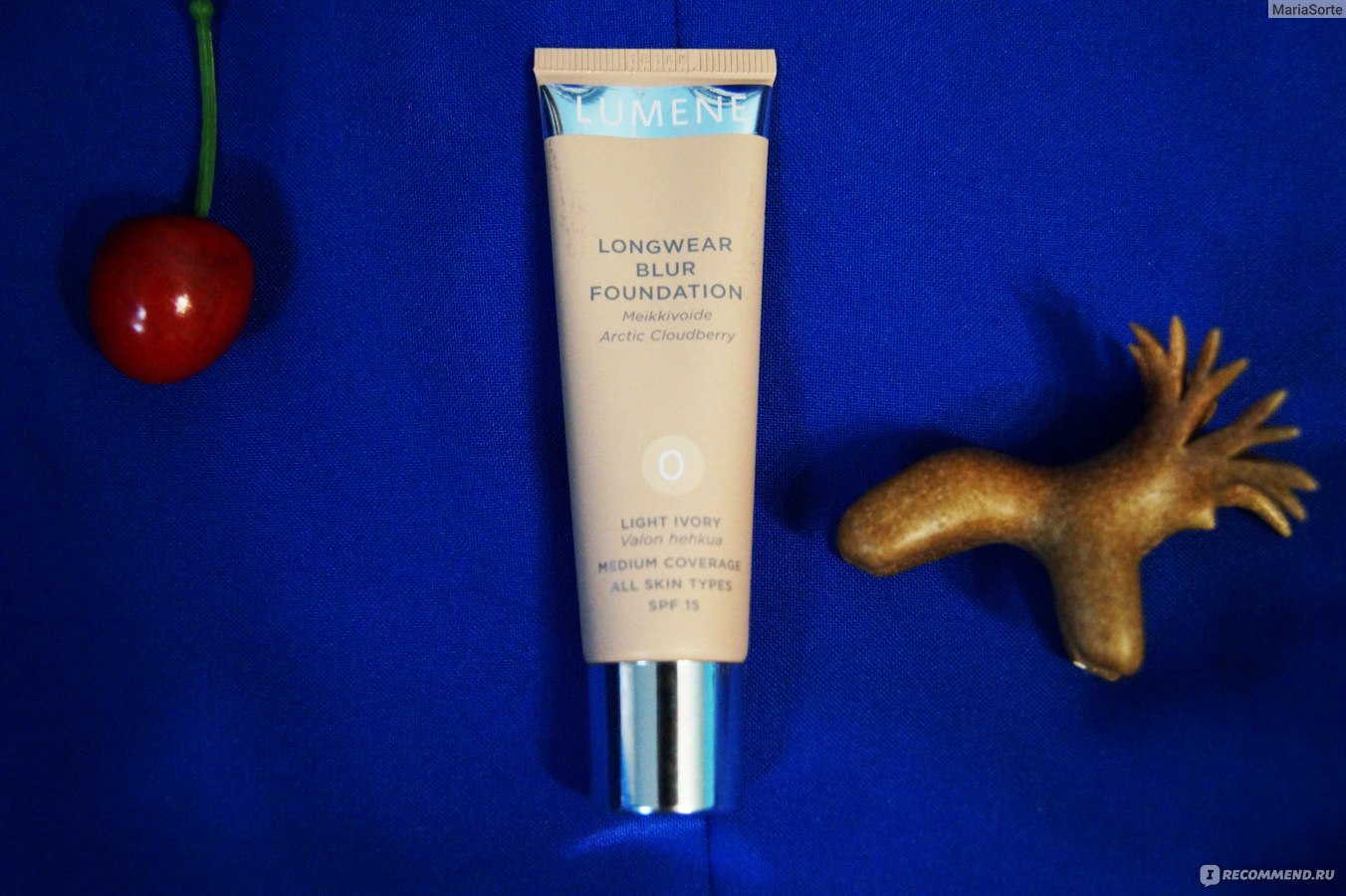 Тональный крем Lumene Longwear blur foundation - «Запах дешевого ...
